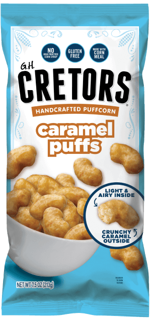 GH Cretors Caramel Puffs