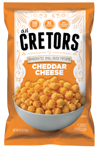 GH Cretors Cheddar Cheese