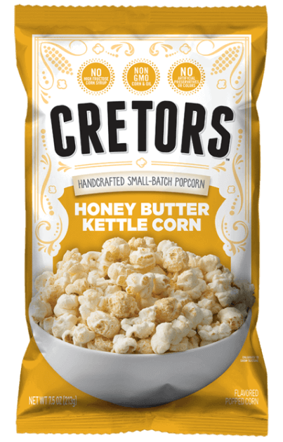 GH Cretors honey butter kettler corn
